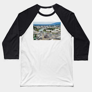 Salzburg from Hohensalzburg Castle Baseball T-Shirt